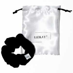 SEIDEN SCRUNCHIE — SCHWARZ