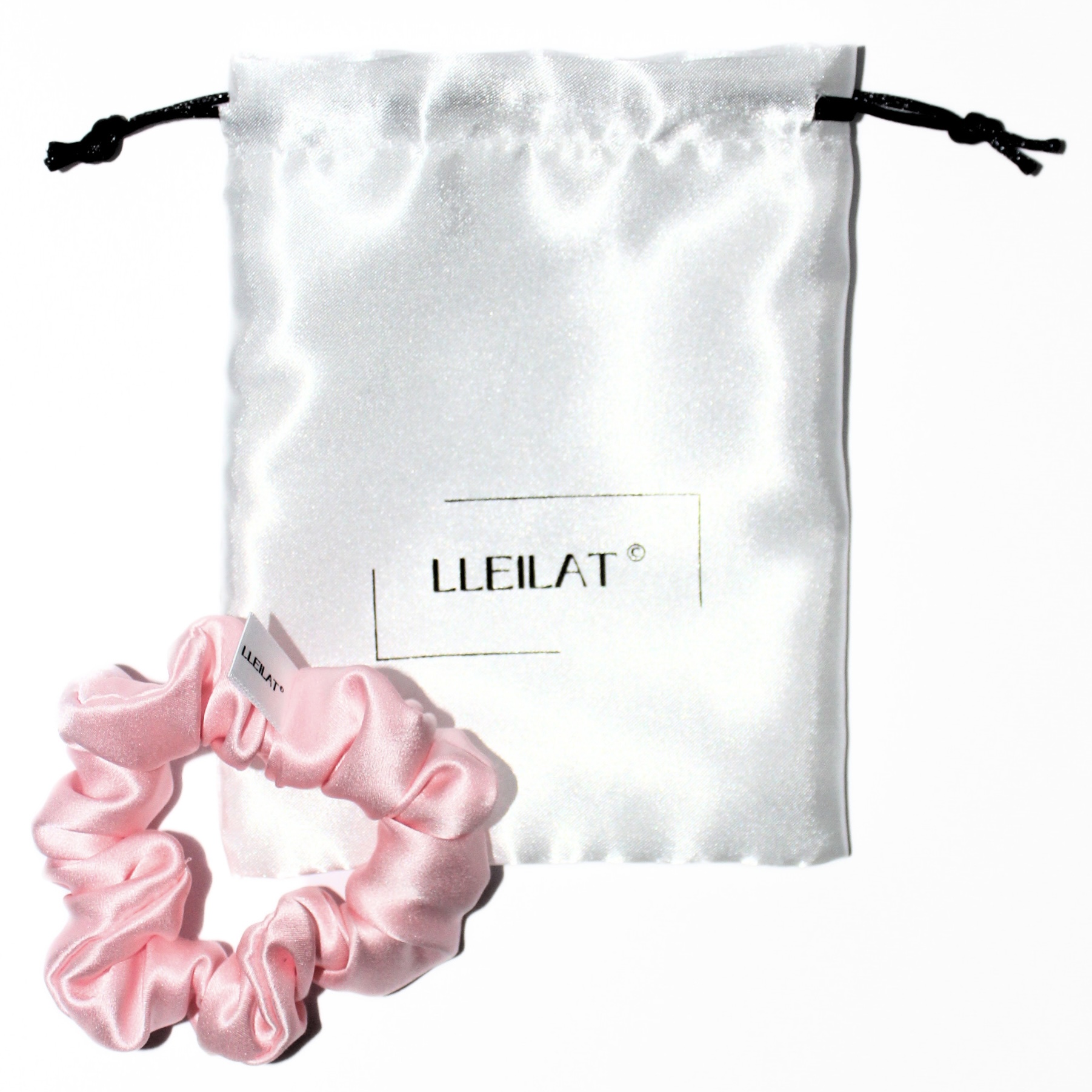 SEIDEN SCRUNCHIE — ROSÉ – Bild 4