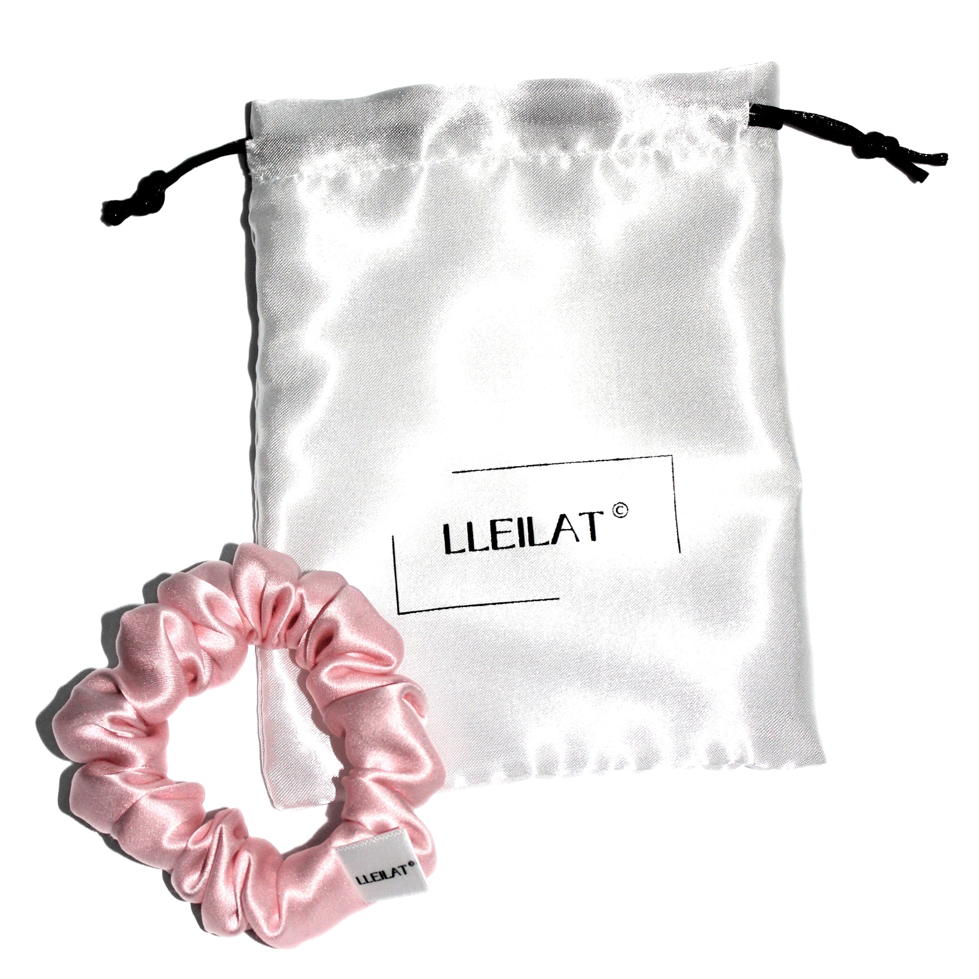 SEIDEN SCRUNCHIE — ROSÉ – Bild 3